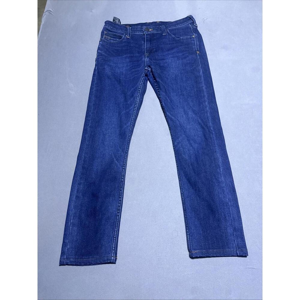 Rough Rider Jeans Mens 30 Blue Straight Leg Denim Pants Western Cowboy RRJ